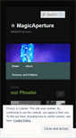 Mobile Screenshot of magicaperture.com