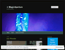 Tablet Screenshot of magicaperture.com